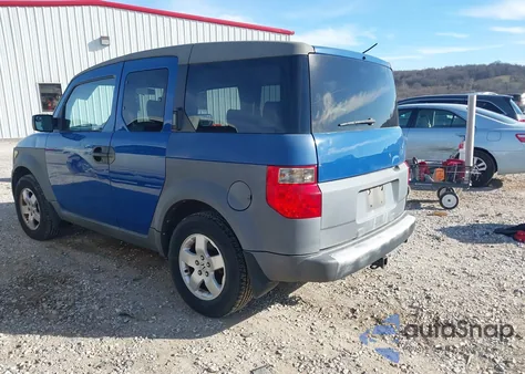2003 Honda Element Ex z USA, uszkodzony, nr VIN 5J6YH28593L006223